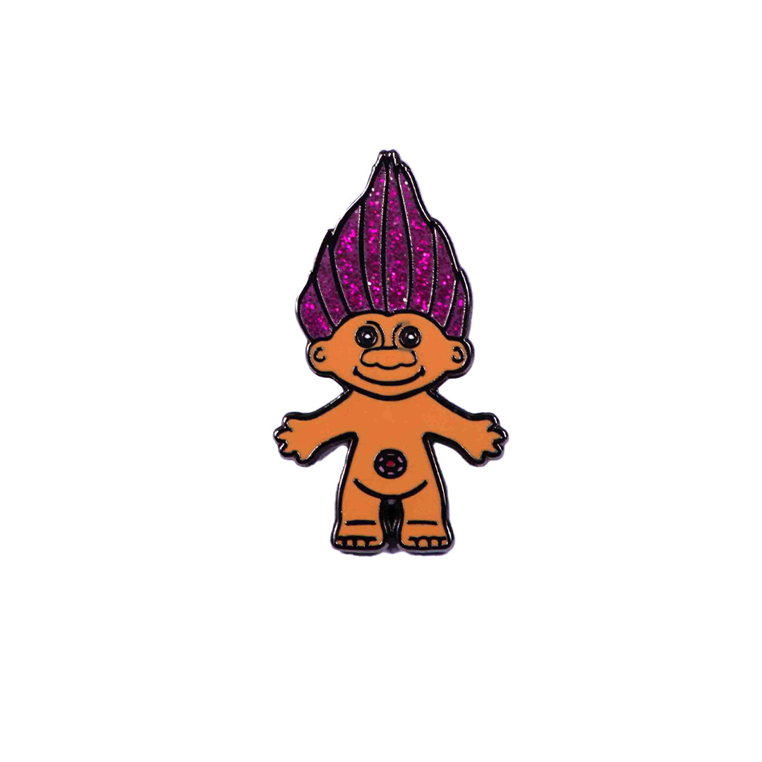 Trollz Forever Pin – Pink Glitter Edition