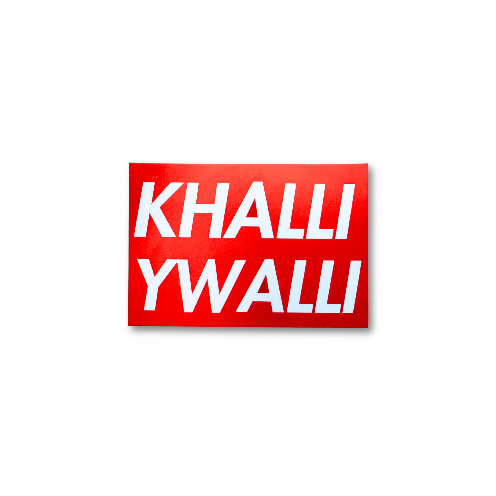Khalli Ywalli Sticker – Original Edition