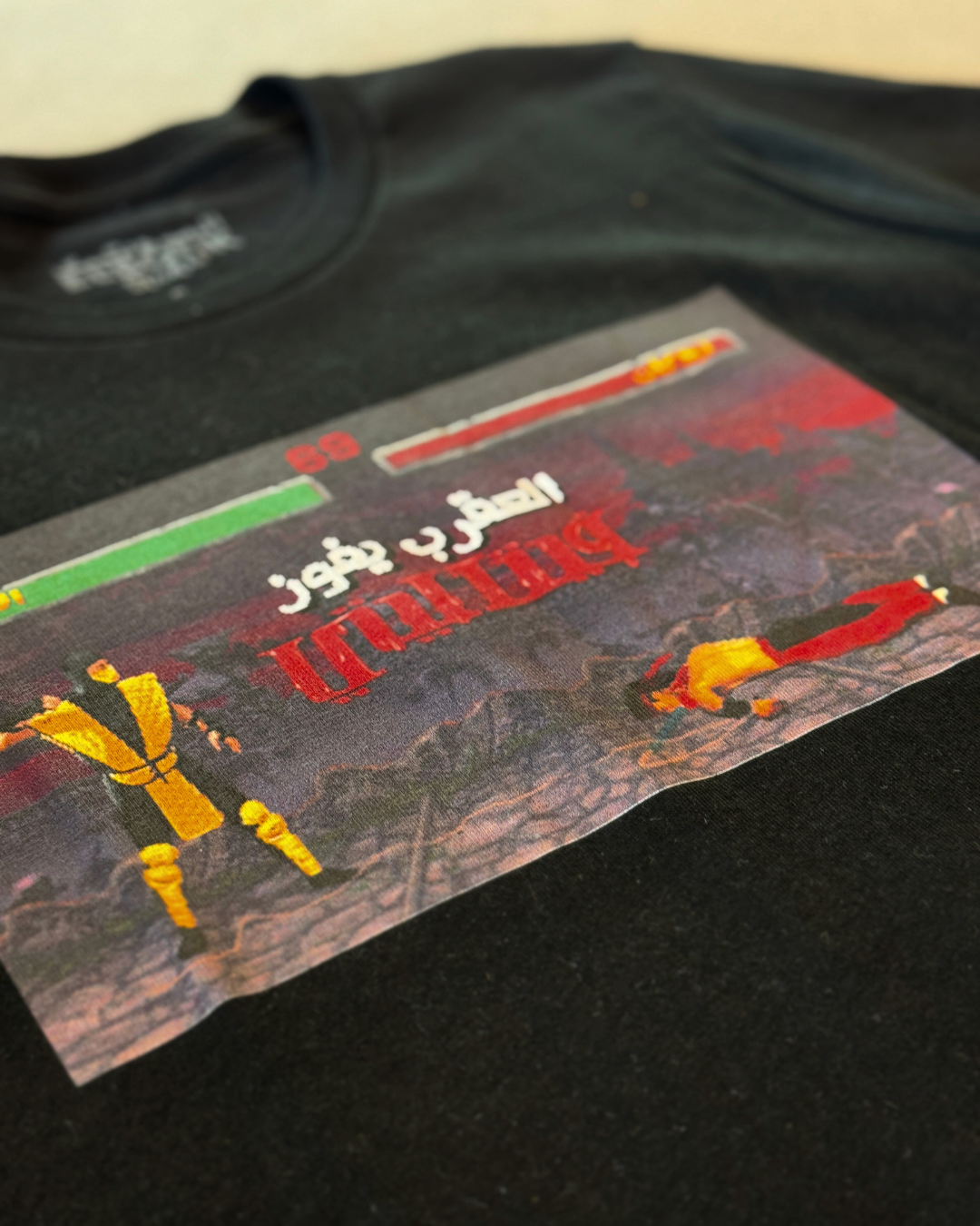Arcade fatality tee, alternate angle
