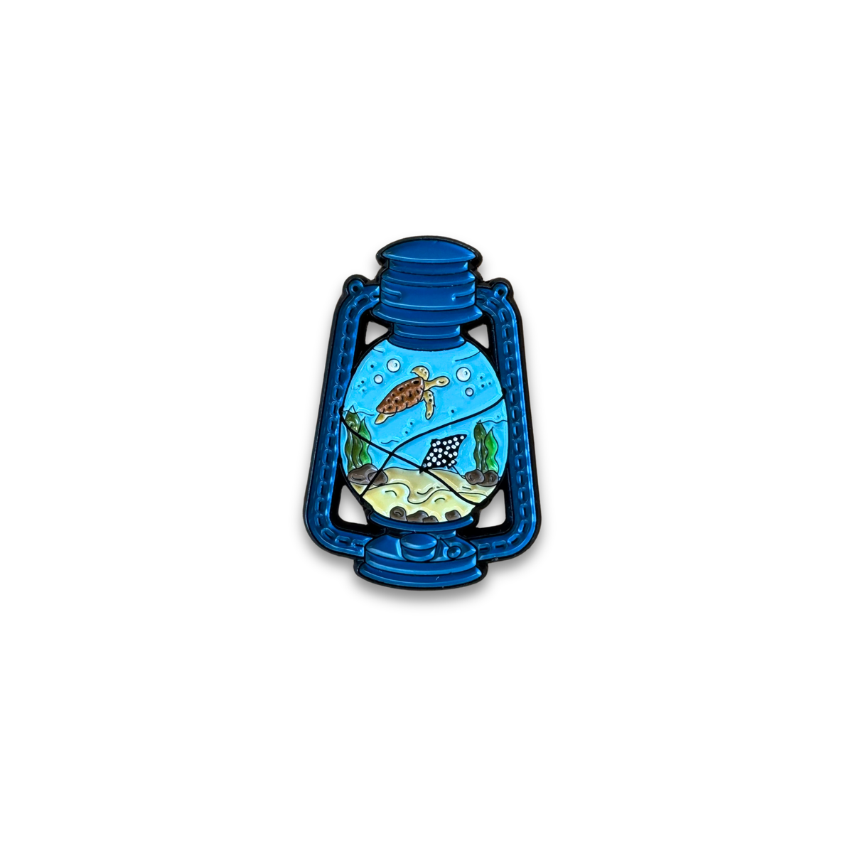 Fanar lantern maritime enamel pin by Elbotik