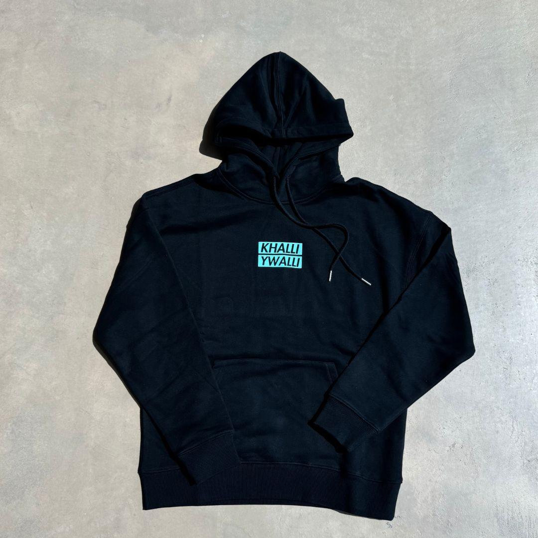 Khalli Yiwalli hoodie, front view