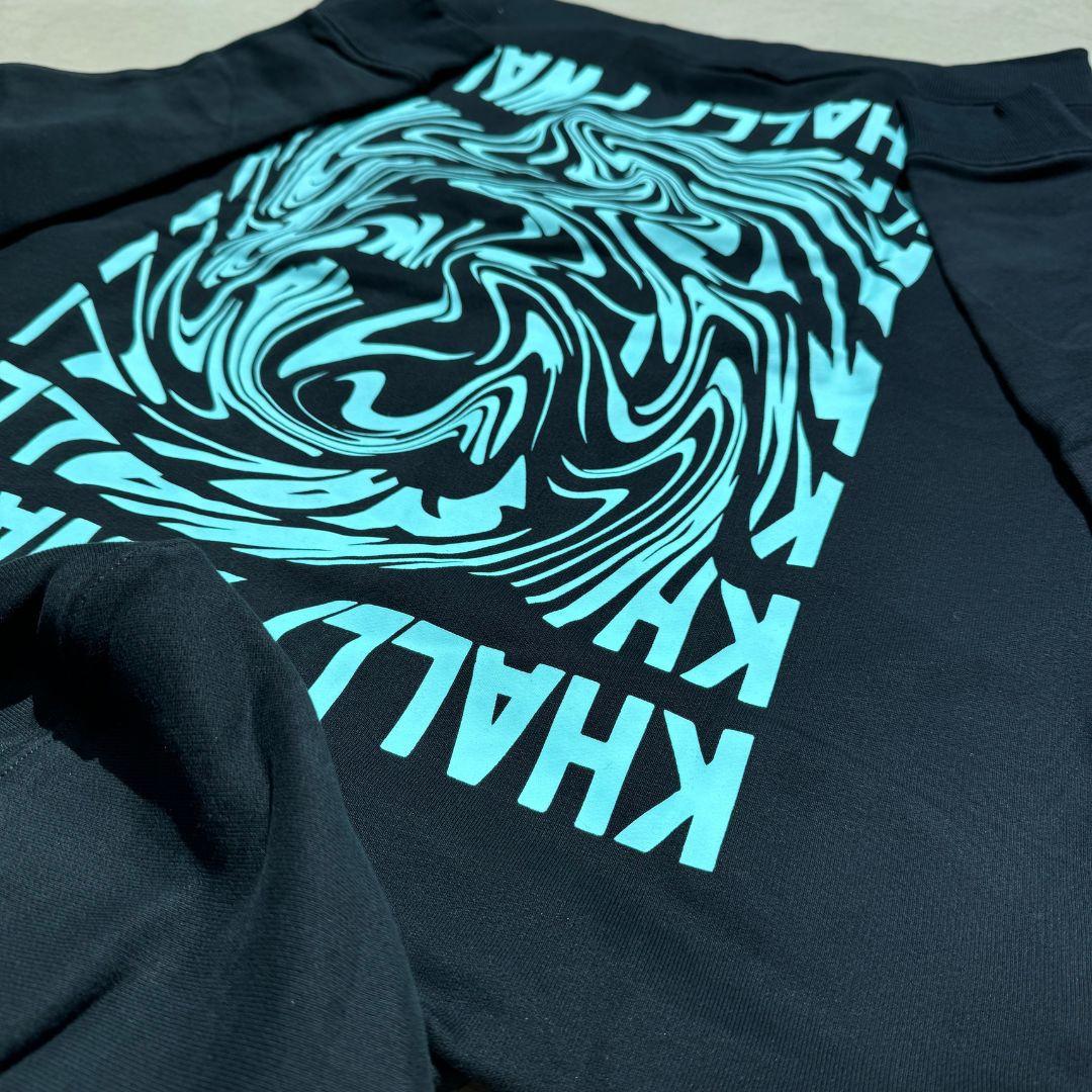 Khalli Yiwalli hoodie, print close-up