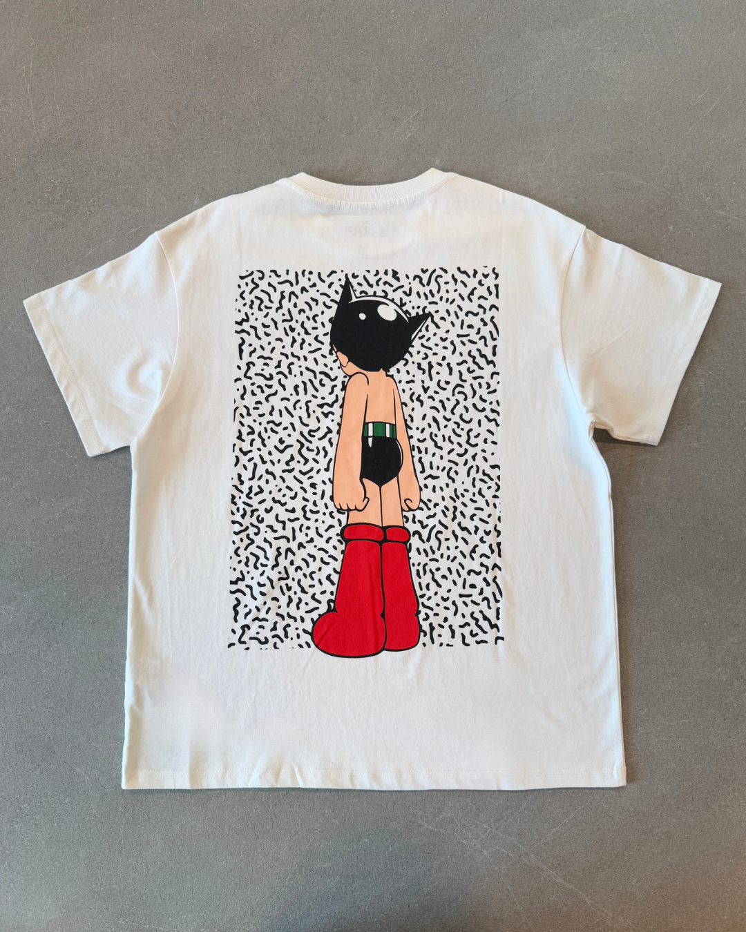 Astro Boy Tribute Tee – Oversized White Edition