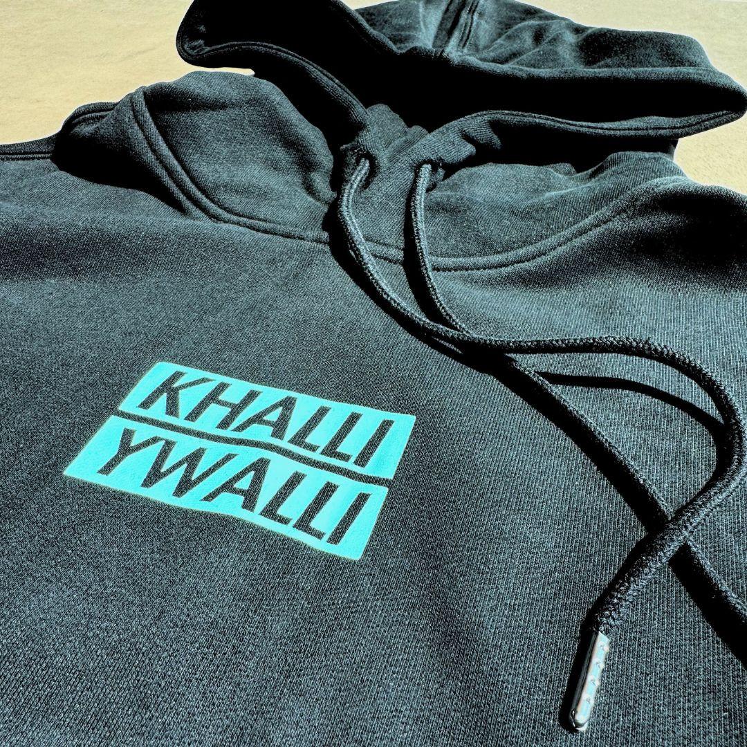 Khalli Yiwalli hoodie, back view