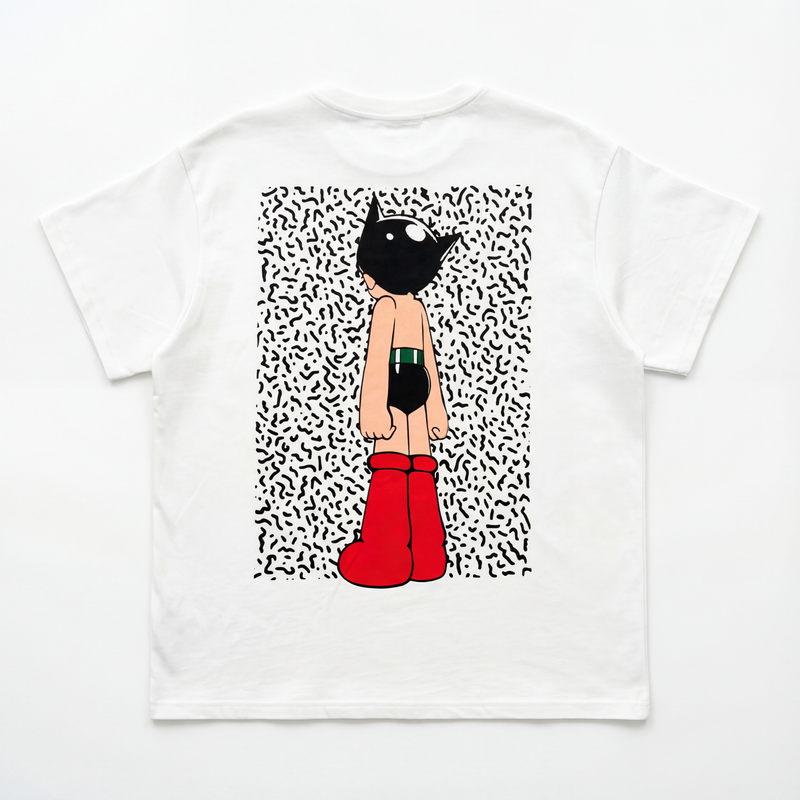 Anime tribute tee, front graphic