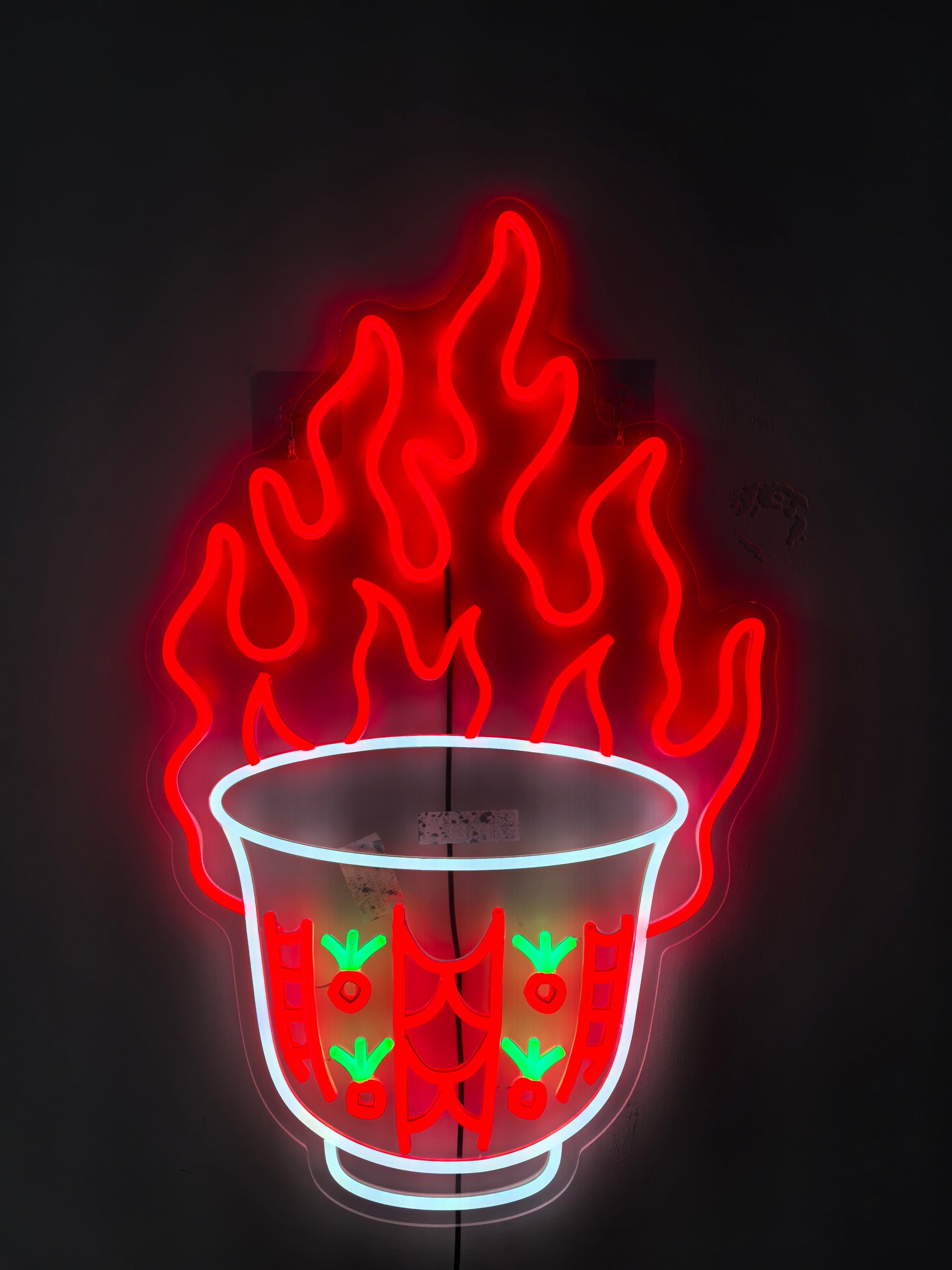 Finjan Arabic Coffee Cup Neon Light