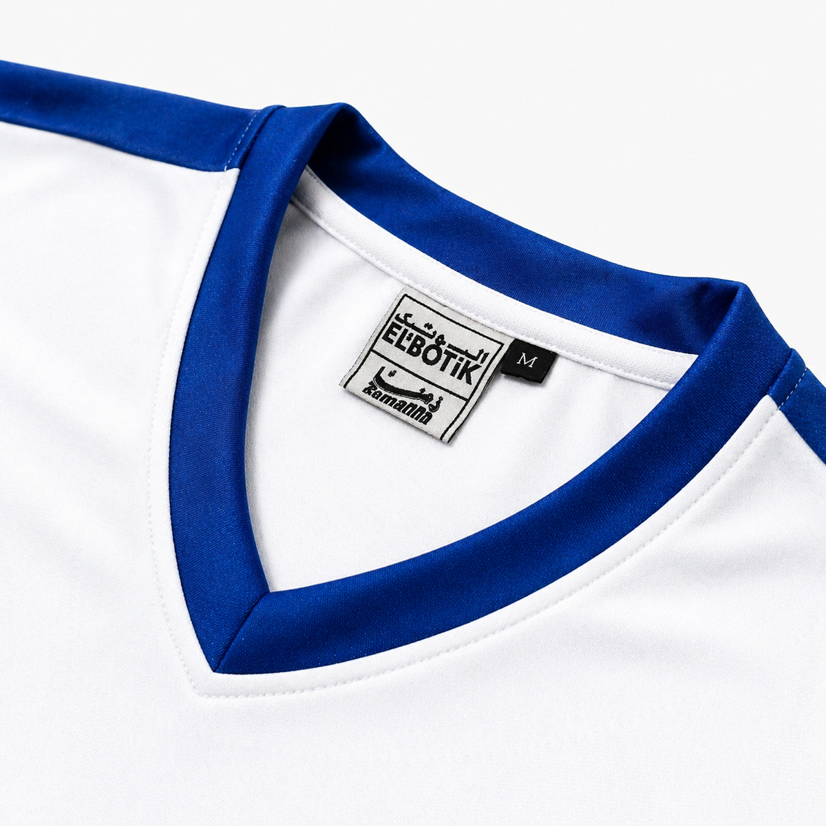 Arabic football jersey, Arabic typography close-up