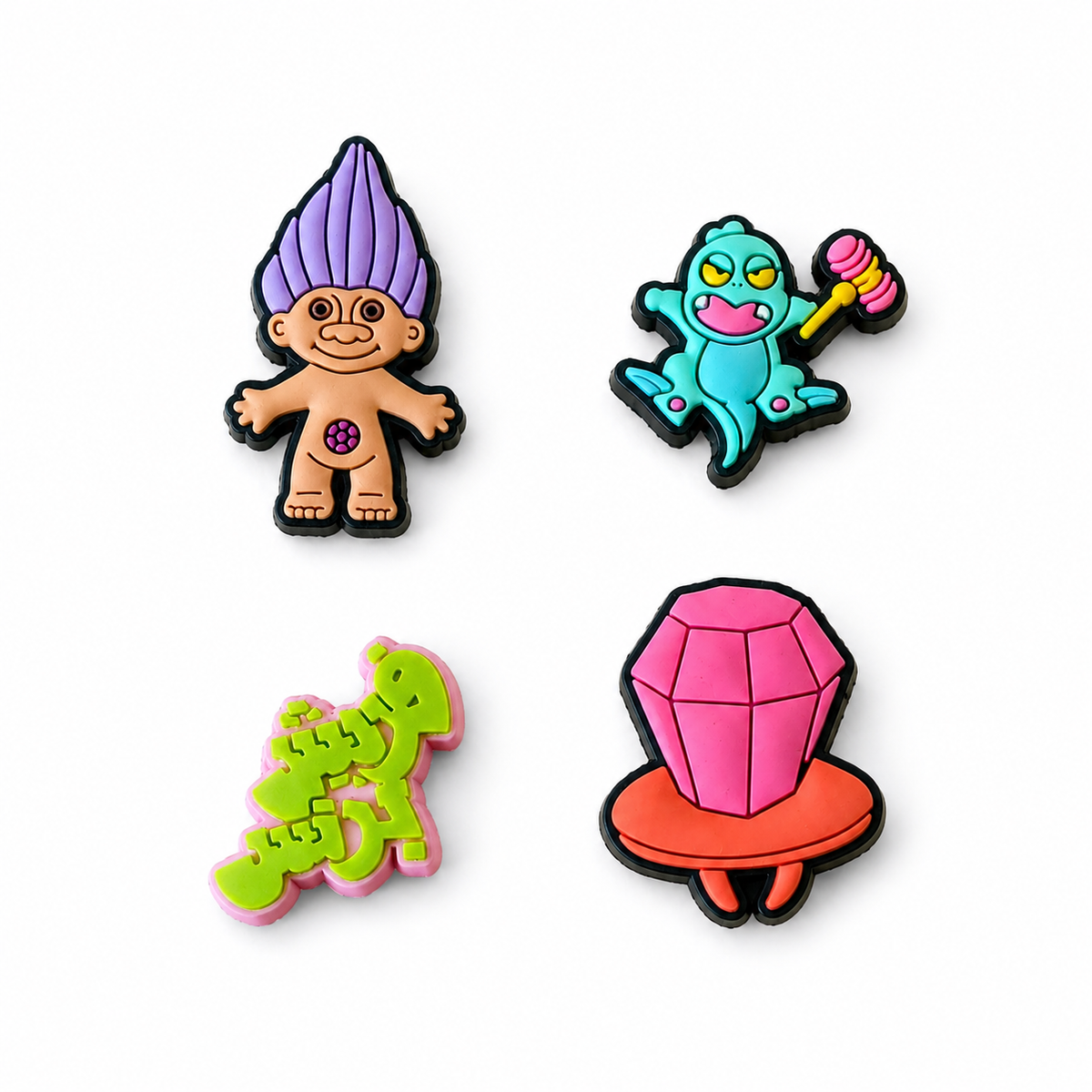 Yalla 90s shoe charms, alternate view