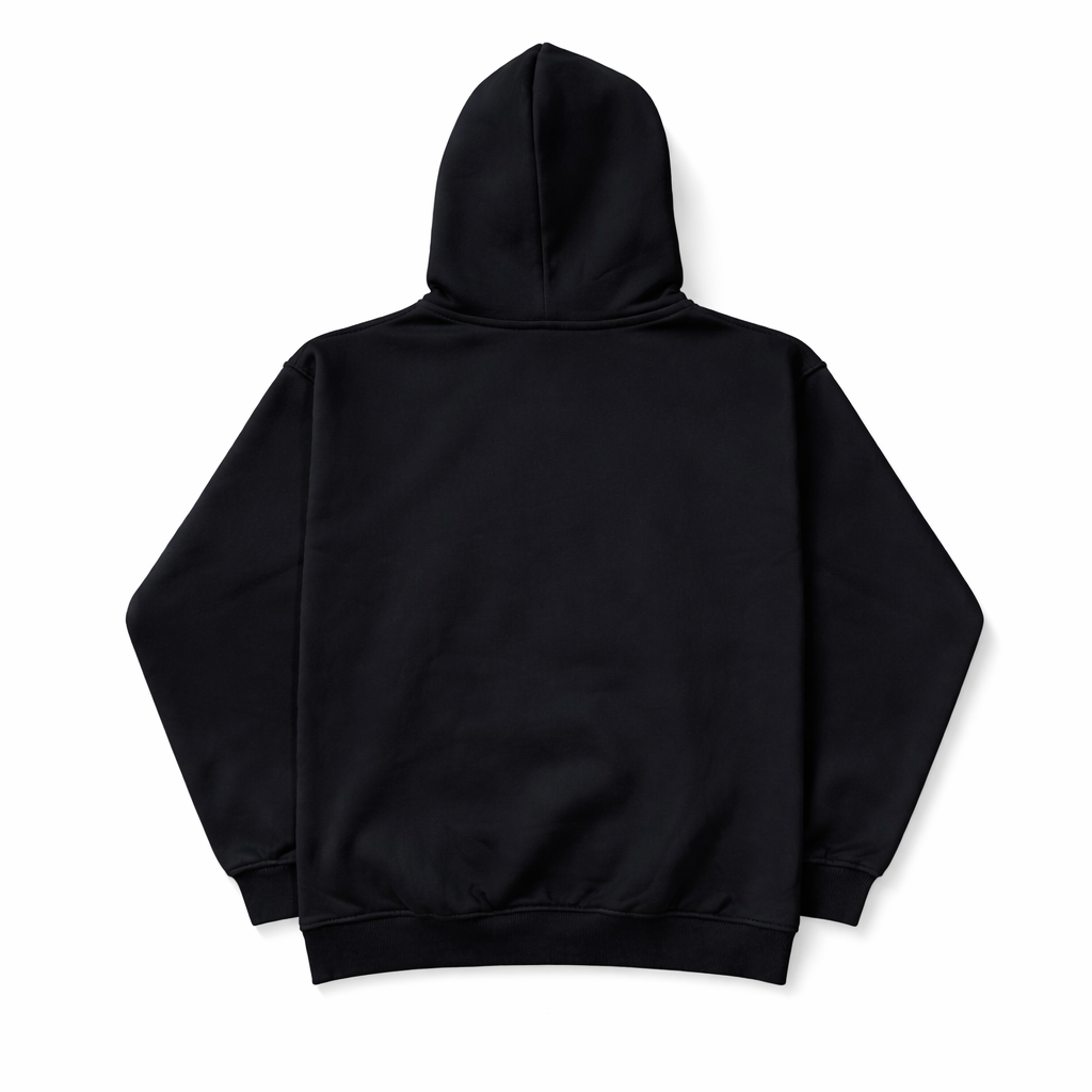Alpha Juliet Ghost Hoodie, back view