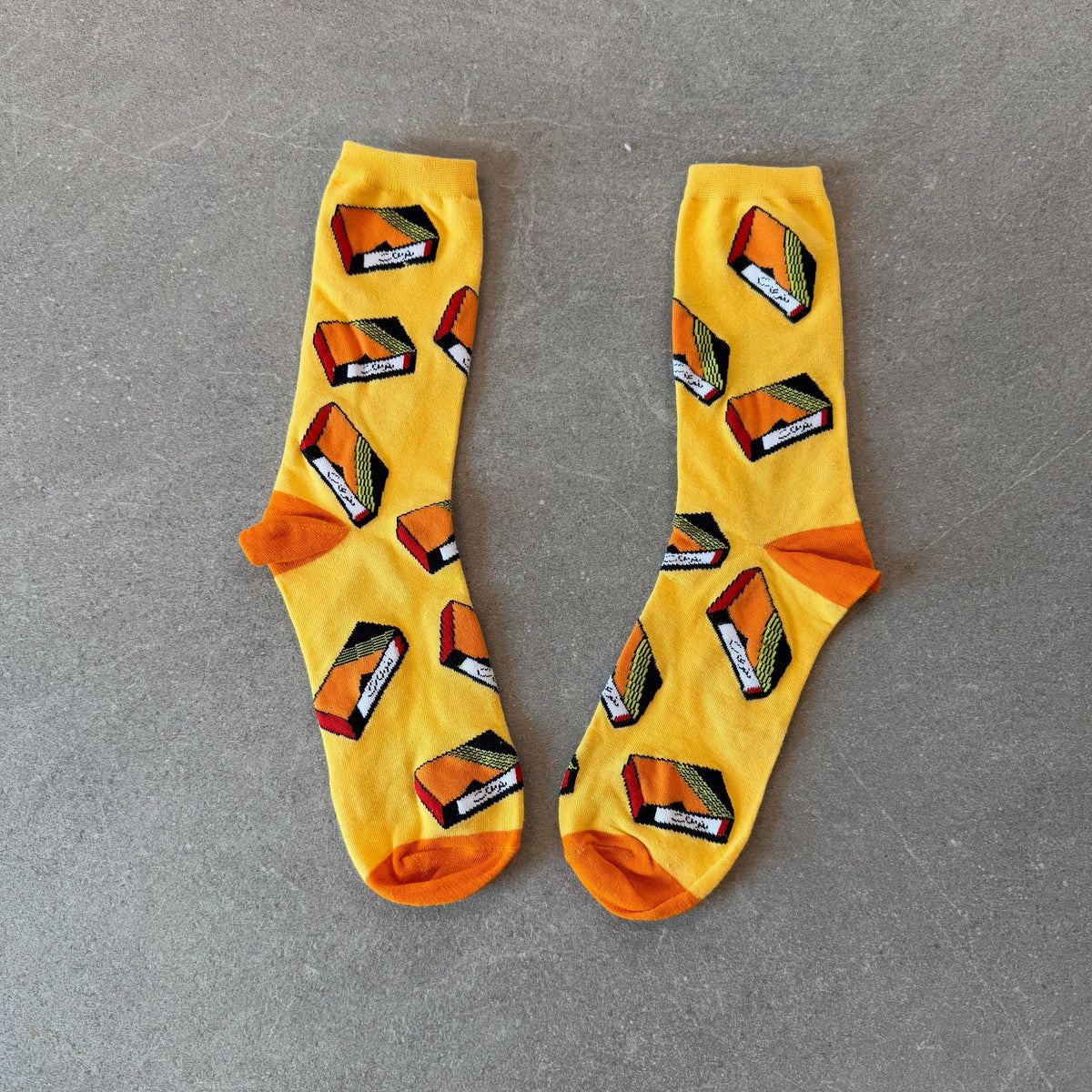 Be Kind Rewind VHS socks by Elbotik, pair