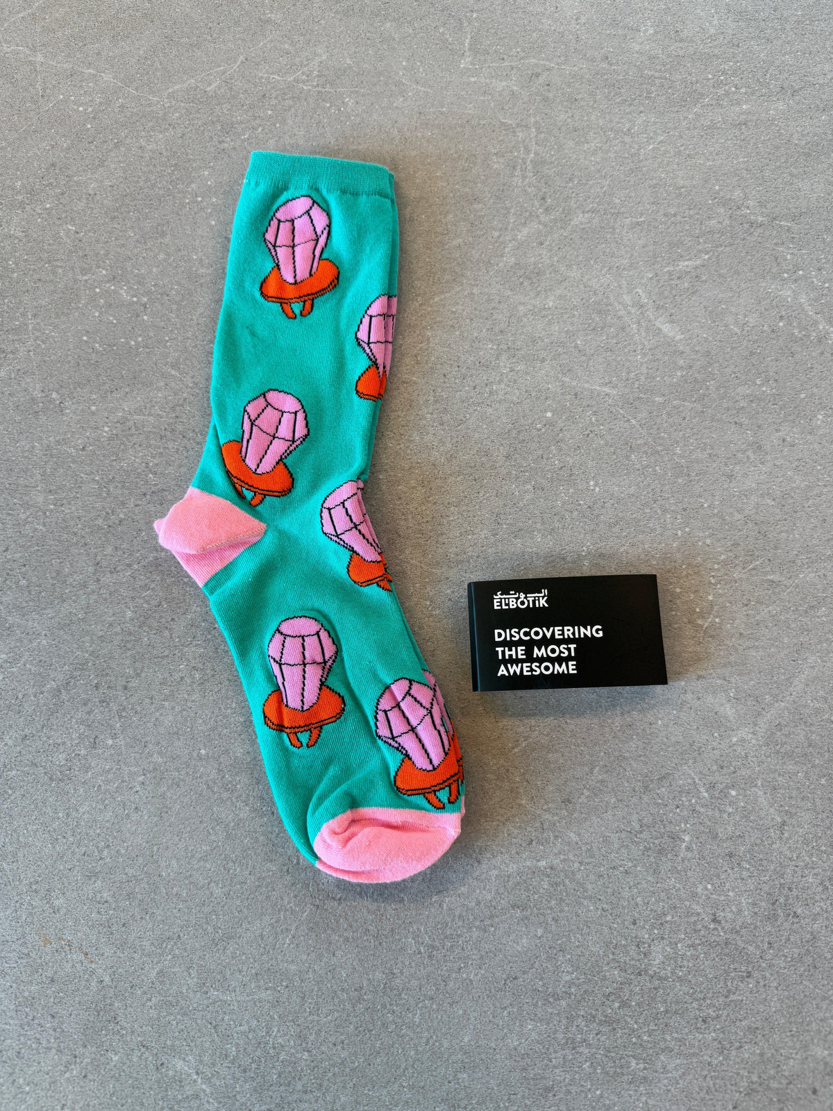 Sugar Rush socks, pattern detail