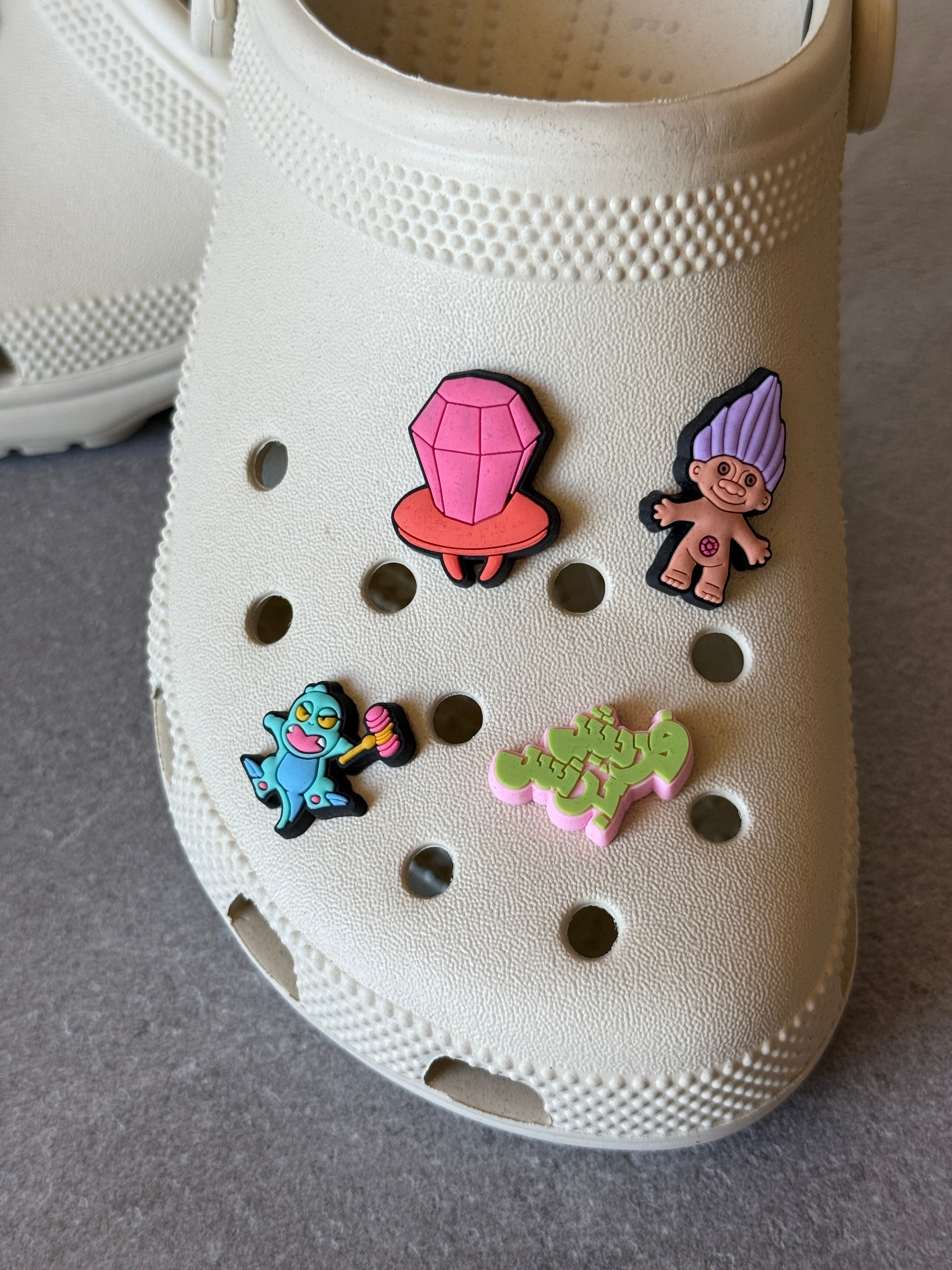 Yalla 90s crocks charms - Set of 4