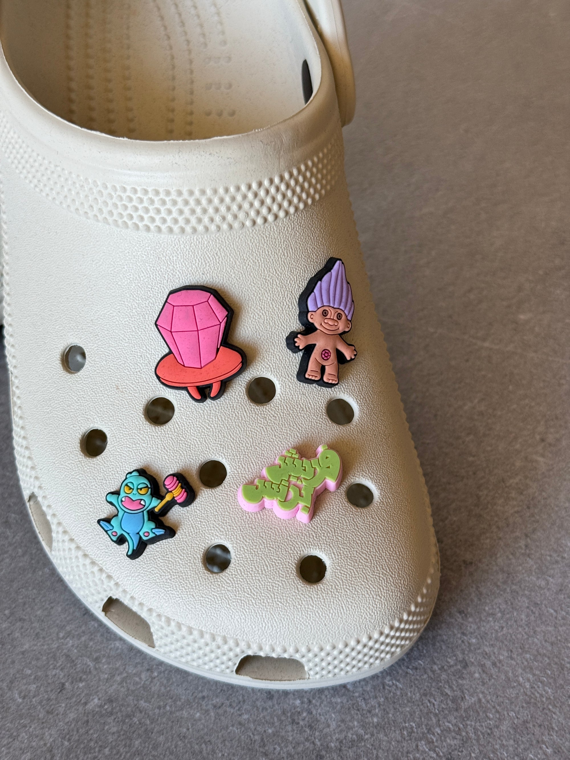Yalla 90s crocks charms - Set of 4