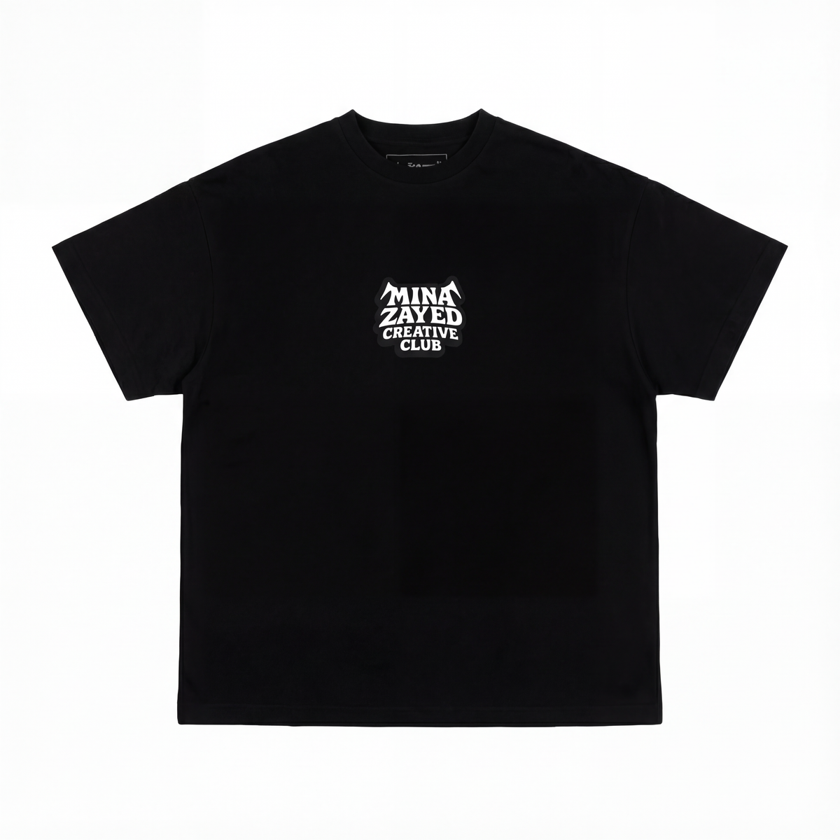 Mina Zayed Creative Club backprint, graphic detail