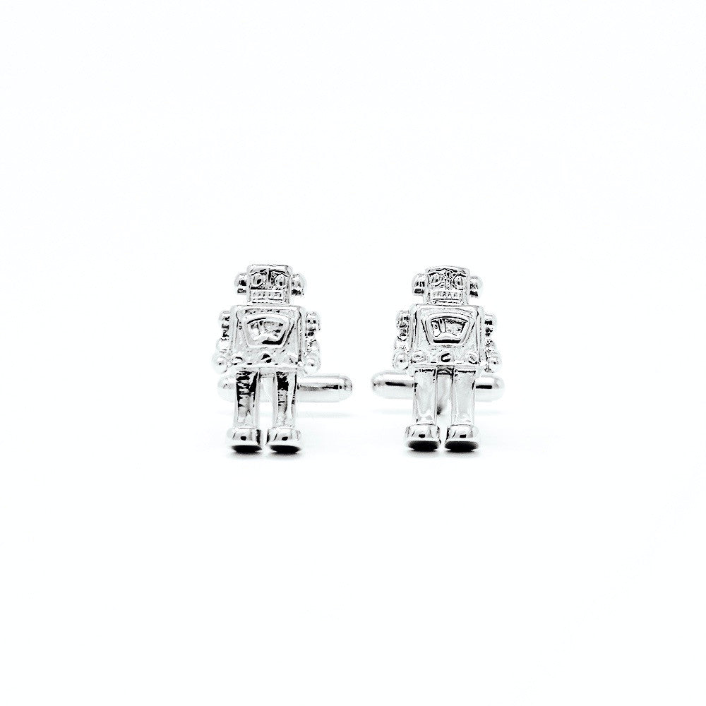 Most Unique Cufflinks - Robot Cufflinks - ELBOTIK.com