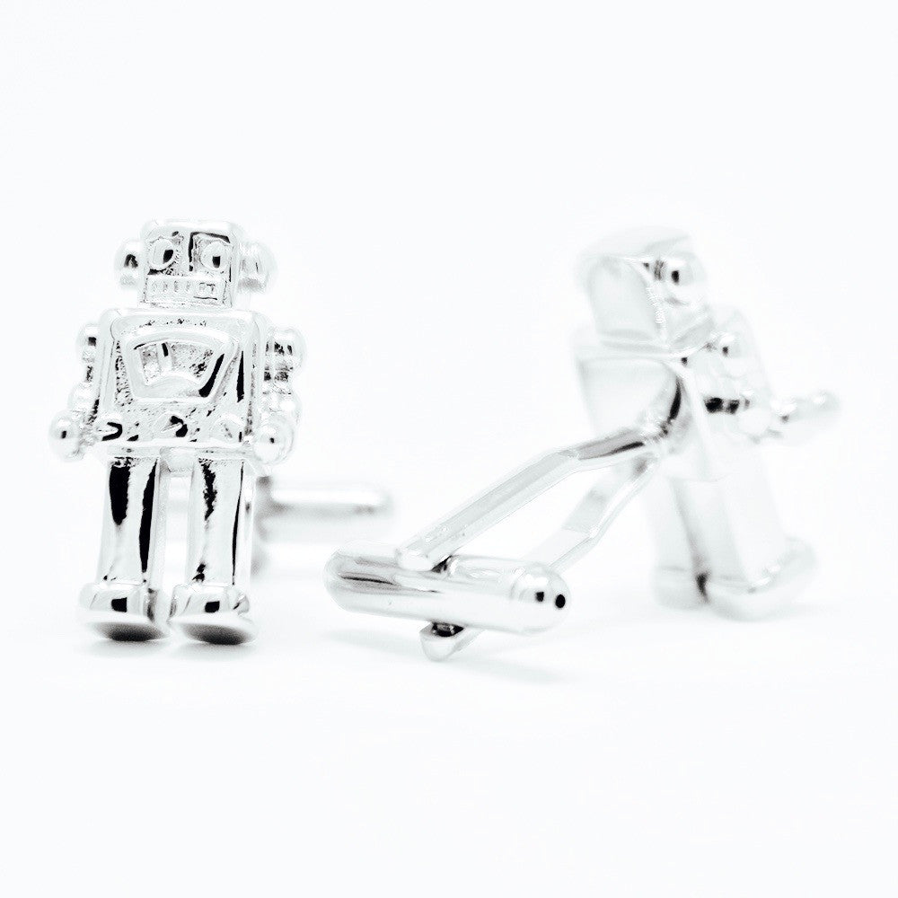 Most Unique Cufflinks - Robot Cufflinks - ELBOTIK.com