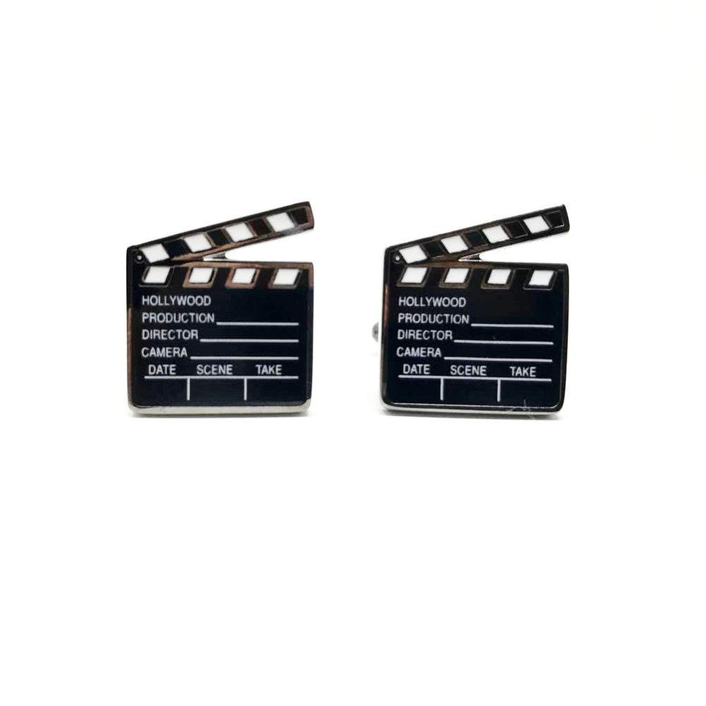 Clapper board cufflinks by Elbotik, pair
