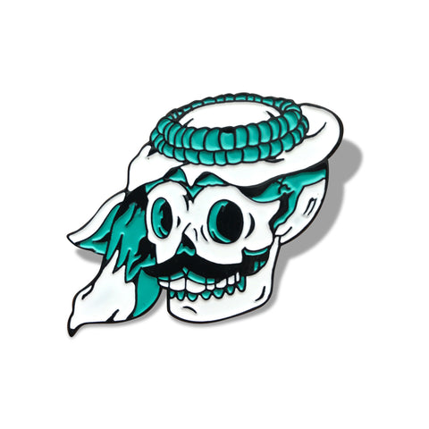 Skull From The Gulf Pin