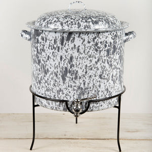 Marbled Enamel Beverage Dispenser