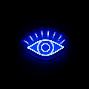 Blue Eye Neon Sign