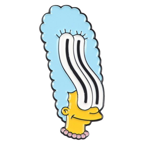 Marge Lapel Pin (The Simpsons Family )