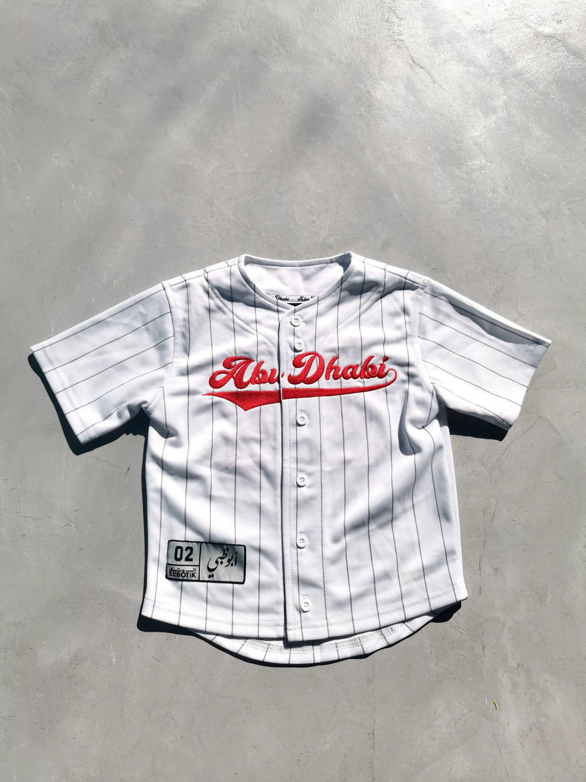 Abu Dhabi All-Stars kids jersey worn, front