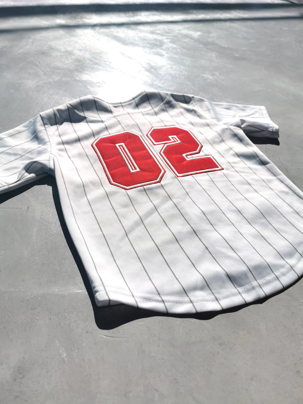 Abu Dhabi All-Stars kids jersey, back detail
