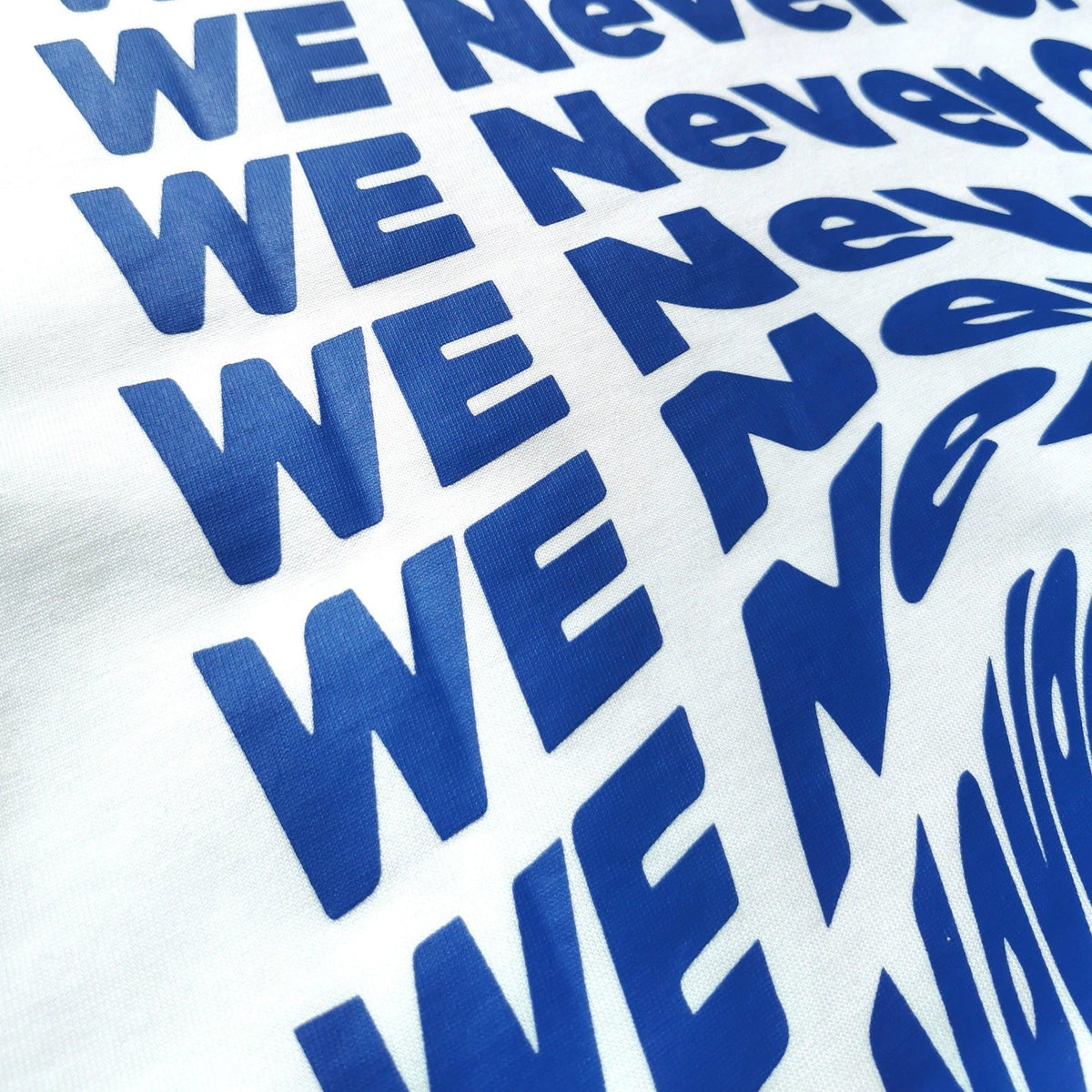 We Never Grow Up long sleeve, detail view