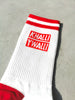 Khalli Ywalli Red Socks