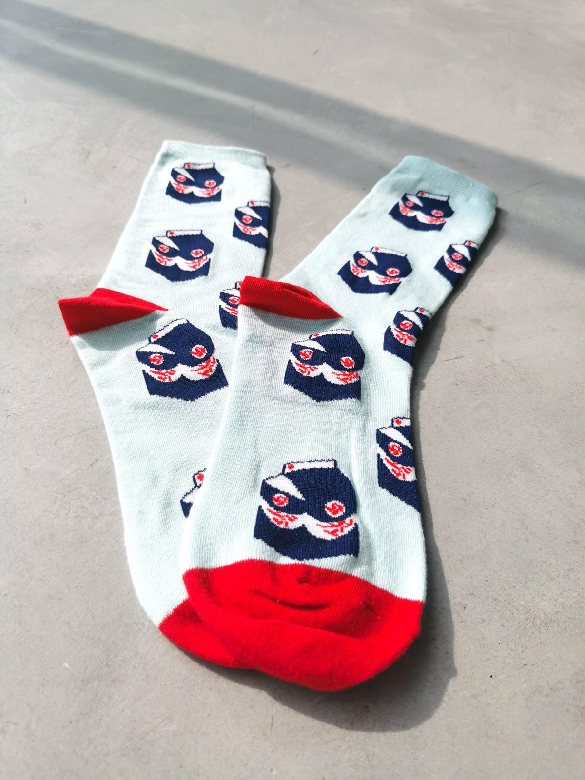 Laban Up socks worn