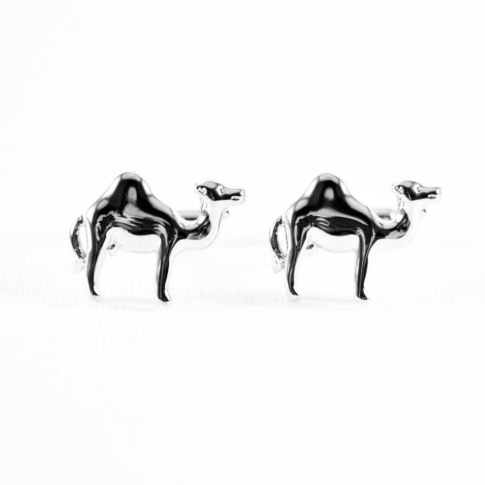 Camel cufflinks in sterling silver by Elbotik