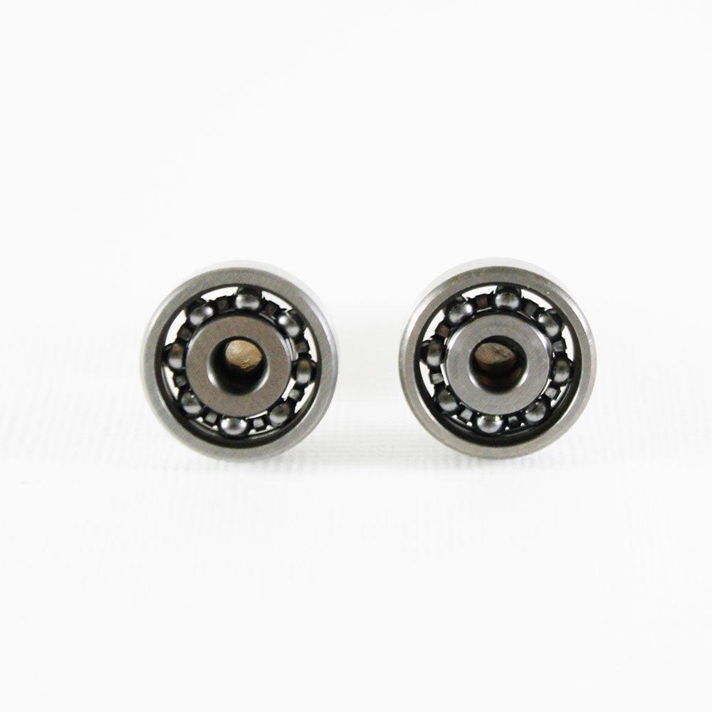 Ball bearing cufflinks by Elbotik, pair