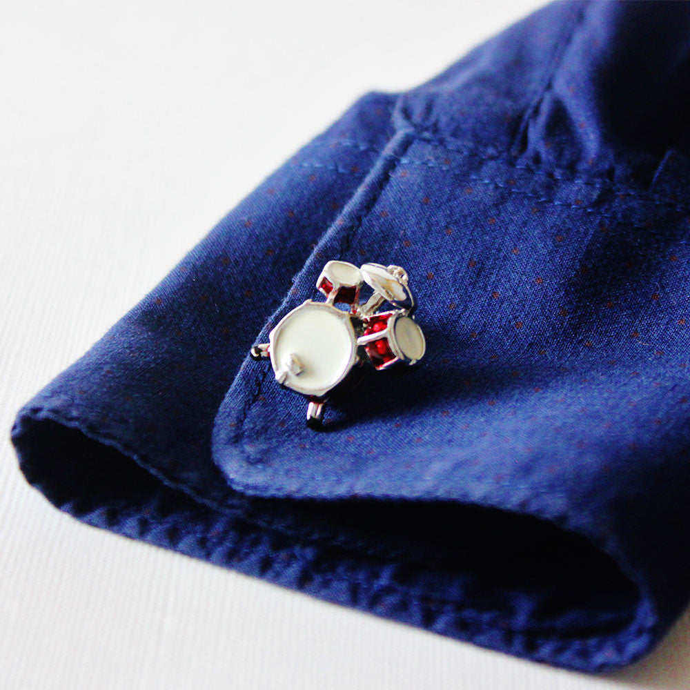 Most Unique Cufflinks - Drums Cufflinks  - ELBOTIK.com