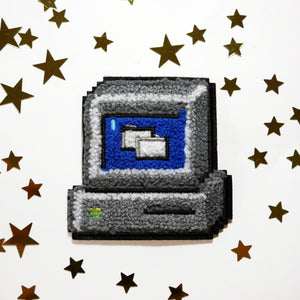 COMPUTER CHENILLE PATCH