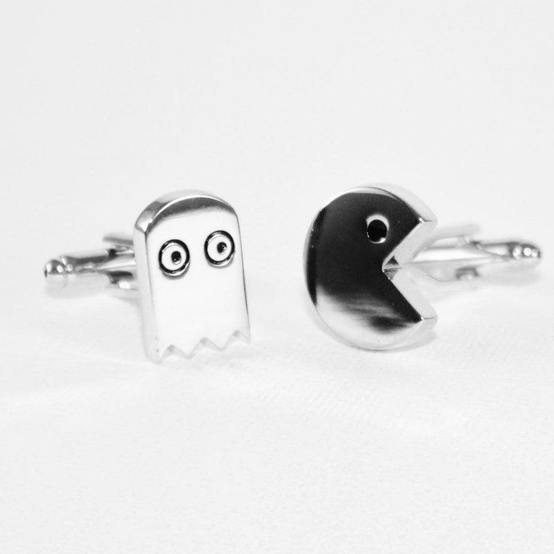 Retro arcade cufflinks by Elbotik, pair