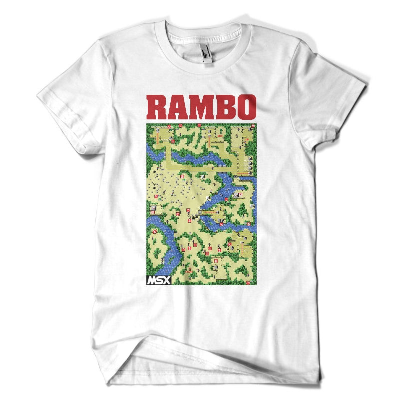 Rambo MSX Map