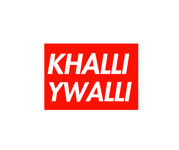 Khalli Ywalli Red Sticker