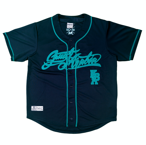 Saudi Arabia Baseball Jersey Black