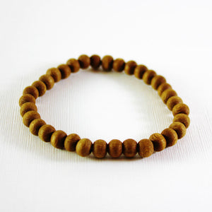 Wood Beads Bracelet - 6.5mm