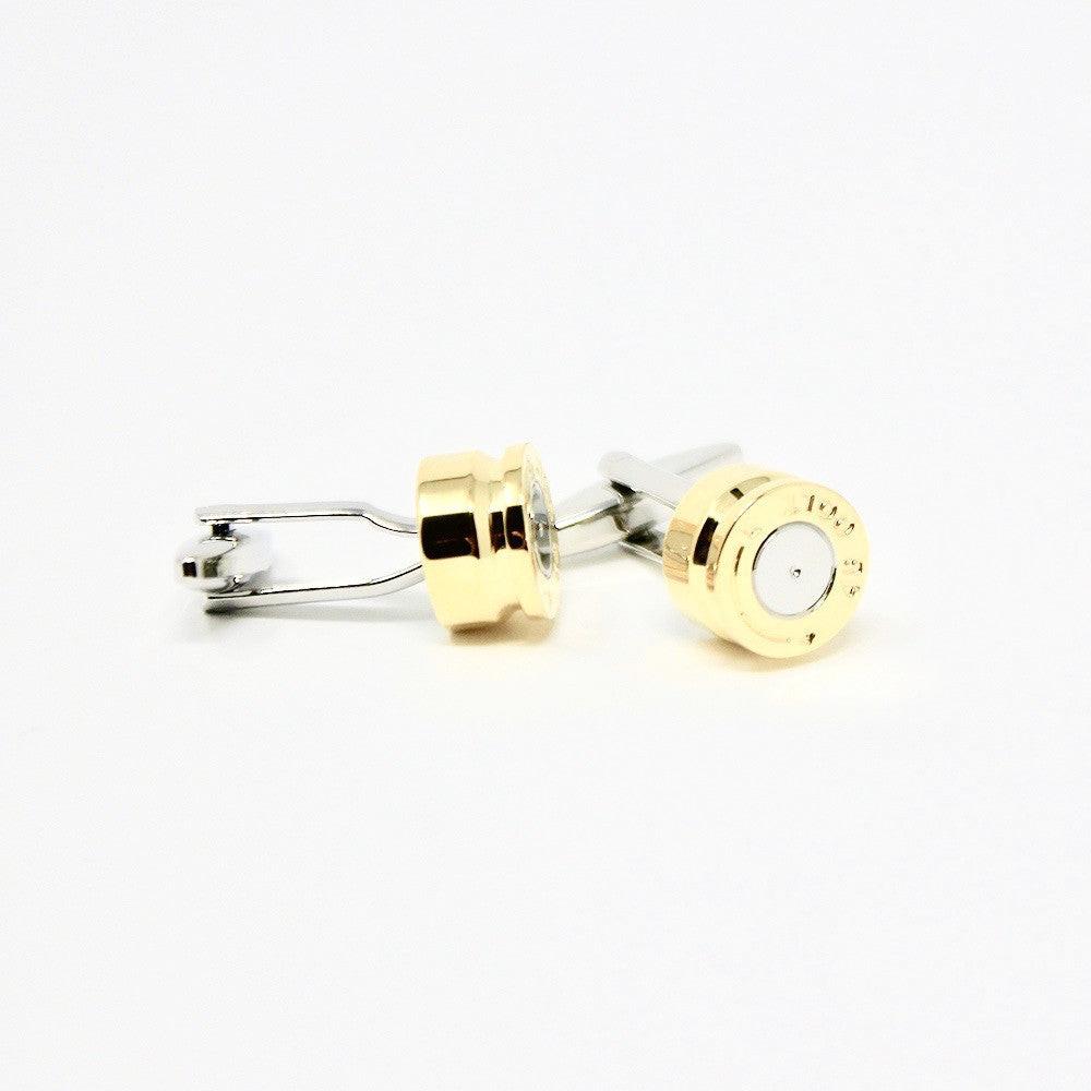 Bullet cufflinks, pair
