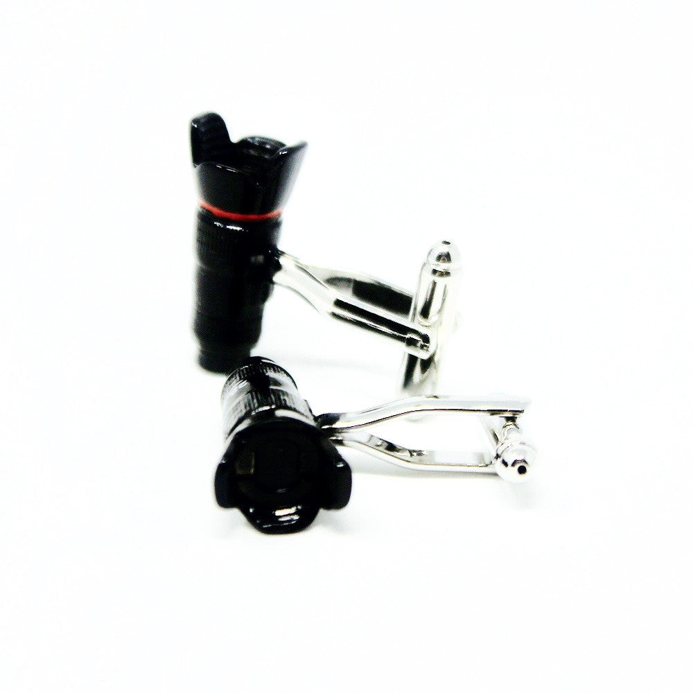 Most Unique Cufflinks - Camera Lens Cufflinks - ELBOTIK.com