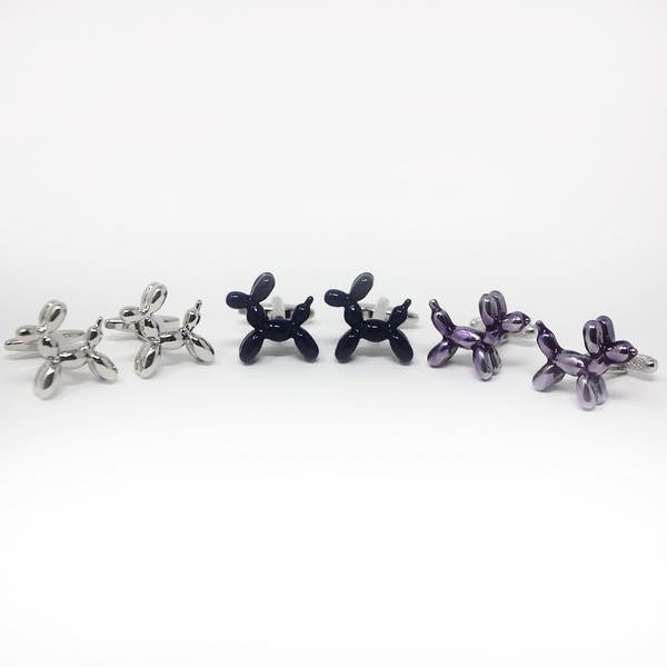 Blue Shaped Balloon Cufflinks