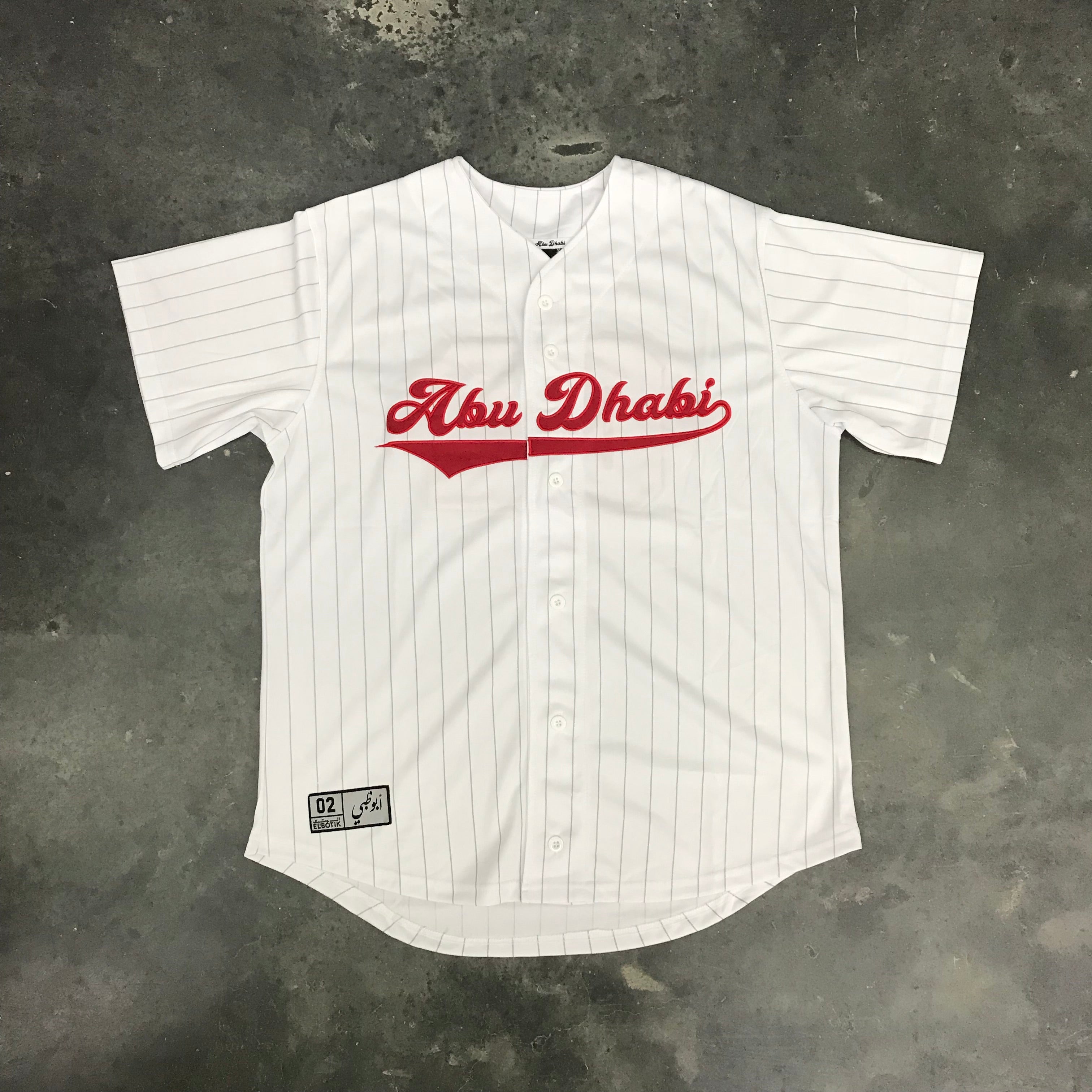 Official Abu Dhabi Falcons Away Jersey – Baseball United Shop