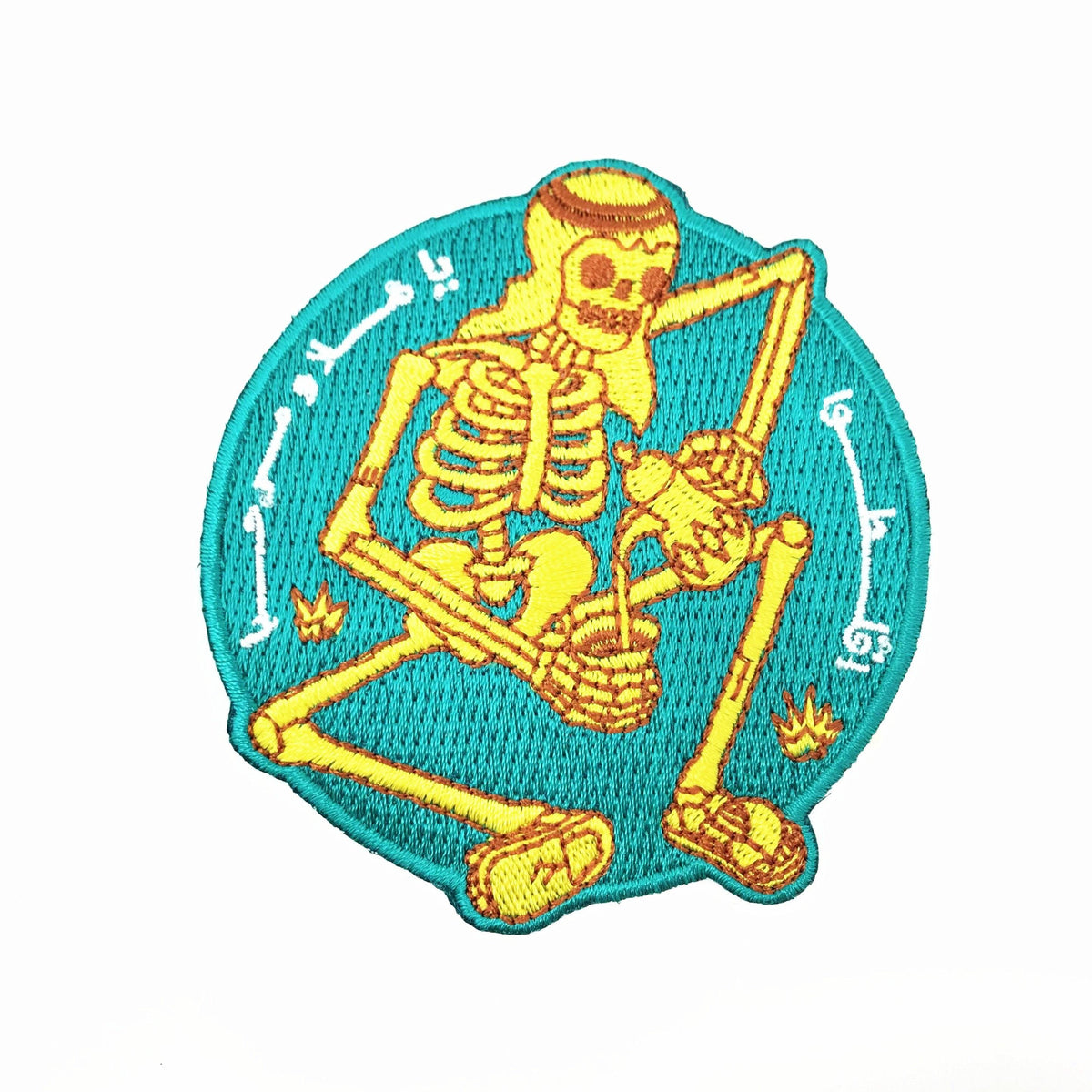 Eqlato embroidered patch, Owaikeo x Elbotik