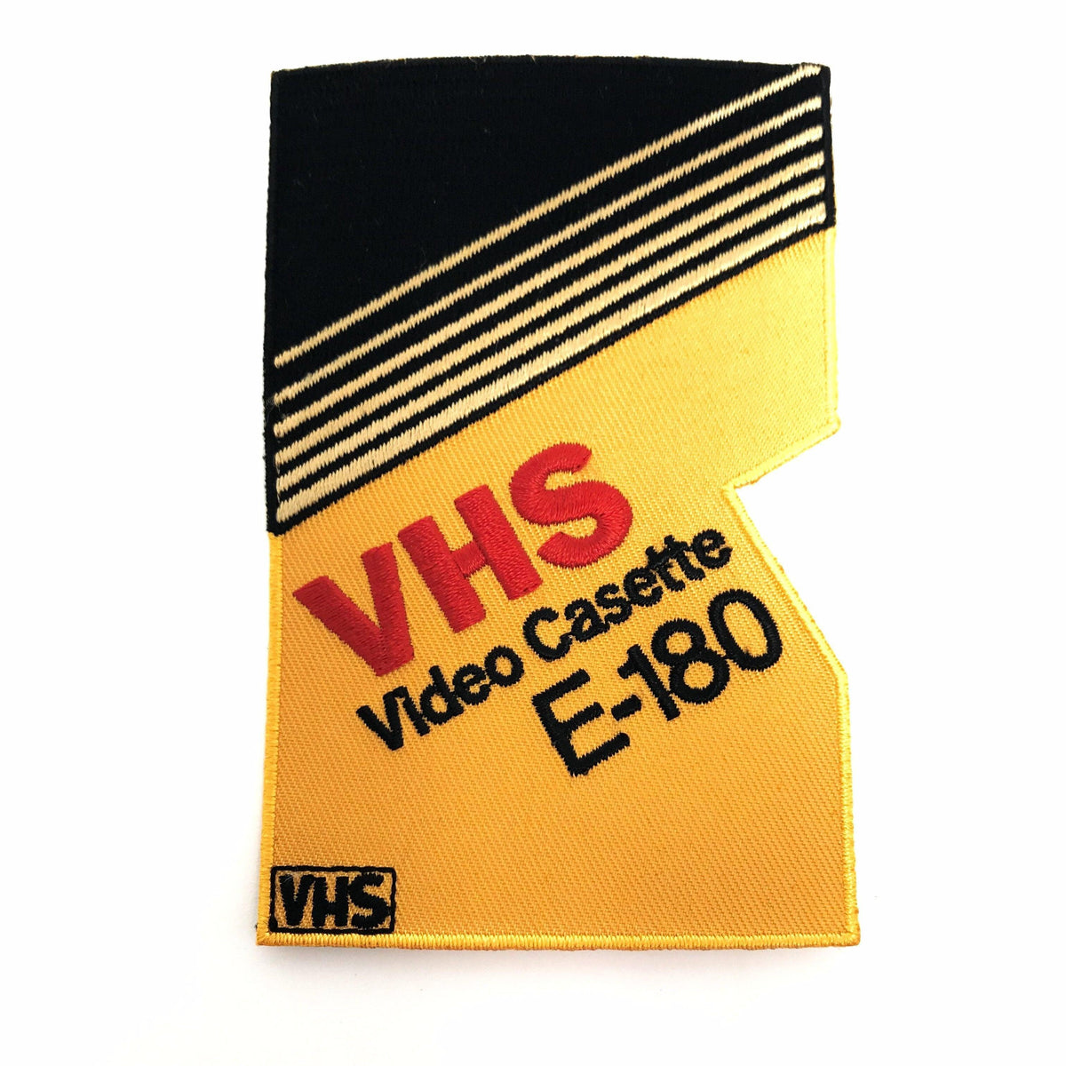 VHS embroidered patch by Elbotik
