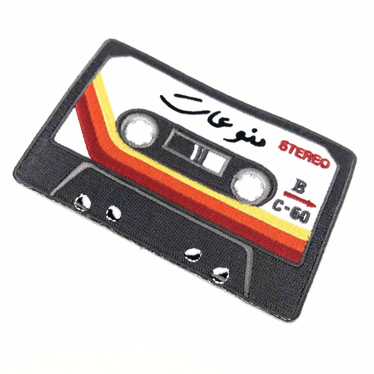Arabic mix cassette patch, alternate view